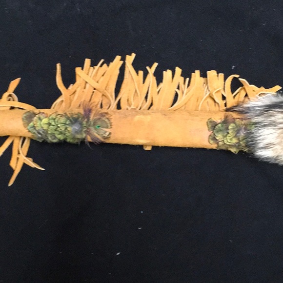 VintagePawn AmIndian PeacPipe BuffaloBone Eagle - Picture 14 of 16